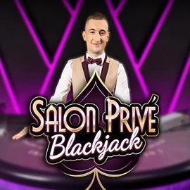 Live Casino logo of Blackjack Salon Privé from Ezugi at RollySpin Casino