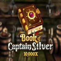 Book of Captain Silver slot logo by All41 Studios at RollySpin CasinoBook of Captain Silver