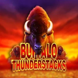 Buffalo Thunderstacks logo by Amatic Industries at RollySpin CasinoBuffalo Thunderstacks