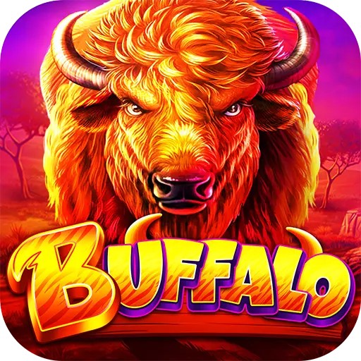 Logo of Buffalo Slots from Aristocrat Gaming at RollySpin Casino