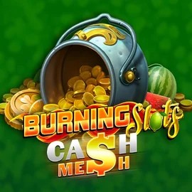 Burning Slots Cash Mesh slot logo by BF Games at RollySpin CasinoBurning Slots Cash Mesh