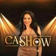 Cash Show slot logo by Galaxsys at RollySpin CasinoCash Show