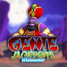 Genie Jackpots Wishmaker logo by Blueprint Gaming at RollySpin CasinoGenie Jackpots Wishmaker