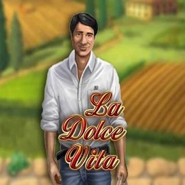 La Dolce Vita slot visual from Gamomat available on rollyspinscasino.co.uk