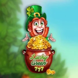 Lucky Green slot logo by betiXon at RollySpin CasinoLucky Green