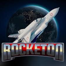 Rocketon logo by Galaxsys at RollySpin CasinoRocketon
